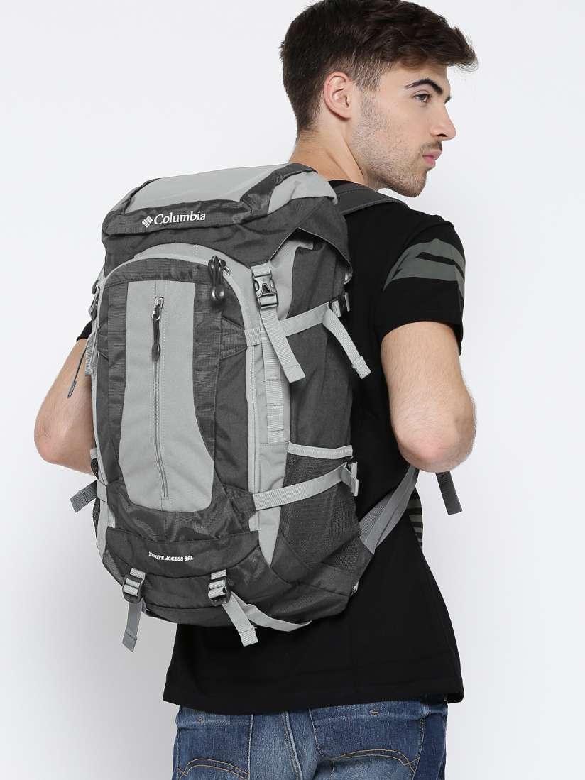 Buy Columbia Unisex Black Grey Remote Access 35L Outdoor Rucksack Rucksacks for Unisex 896557 Myntra