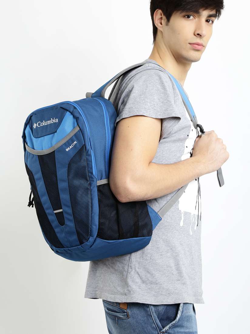 Buy Columbia Unisex Blue Beacon Daypack Outdoor Trekking Backpack Backpacks for Unisex 896566 Myntra