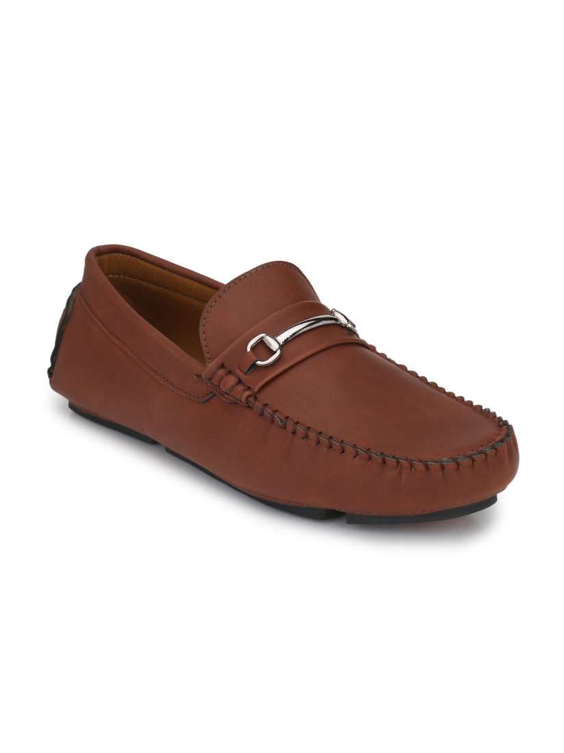 Buy Fentacia Men Tan Brown Lightweight Horsebit Loafers Casual Shoes for Men 8967317 Myntra