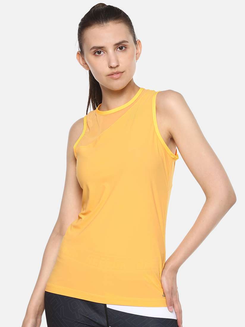 Reebok Women Solid Cardio Dance Top - Technical View