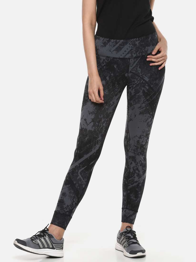 Buy Reebok Women Black Printed MMA Combat Lux Bold Jacquard Tights Tights for Women 8973231 Myntra