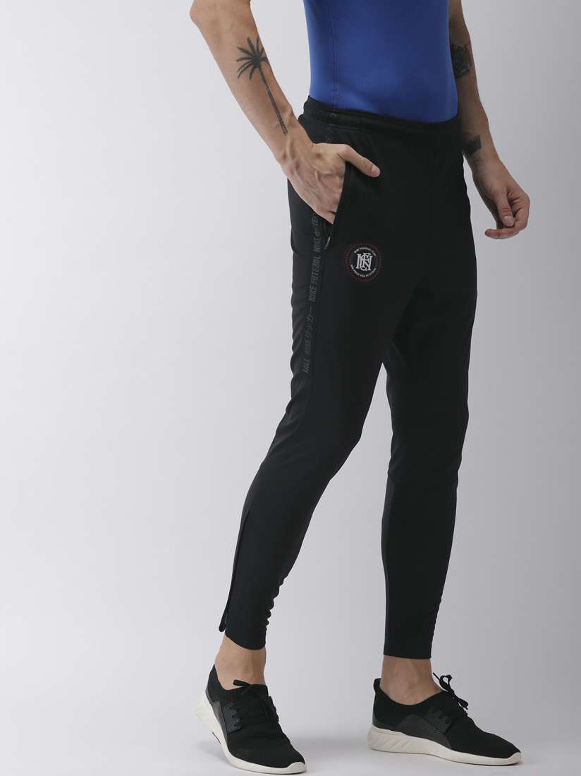 Buy Nike Men Black Slim Fit AS M NK FC DRI FIT Solid Track Pants Track Pants for Men 8974307 Myntra