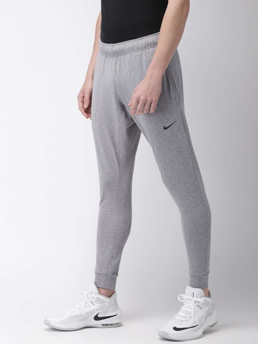 Buy Nike Men Grey Melange Solid Standard Fit AS M NK DRY PANT HPR DRY LT Training Joggers Track Pants for Men 8974369 Myntra