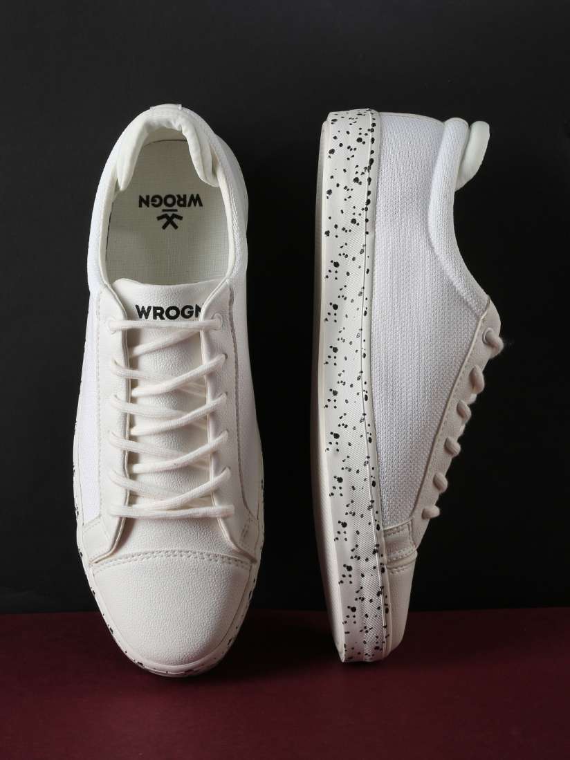 Wrogn white sneakers myntra top