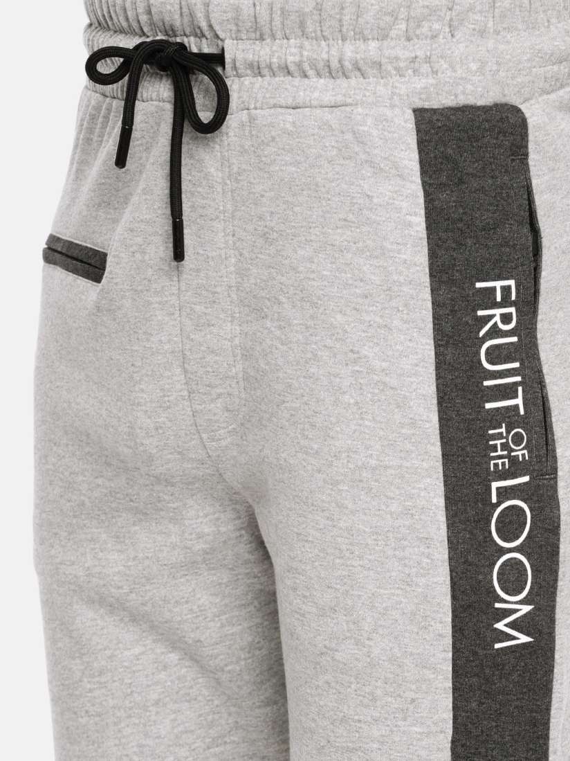 Fruit of loom grey joggers outlet