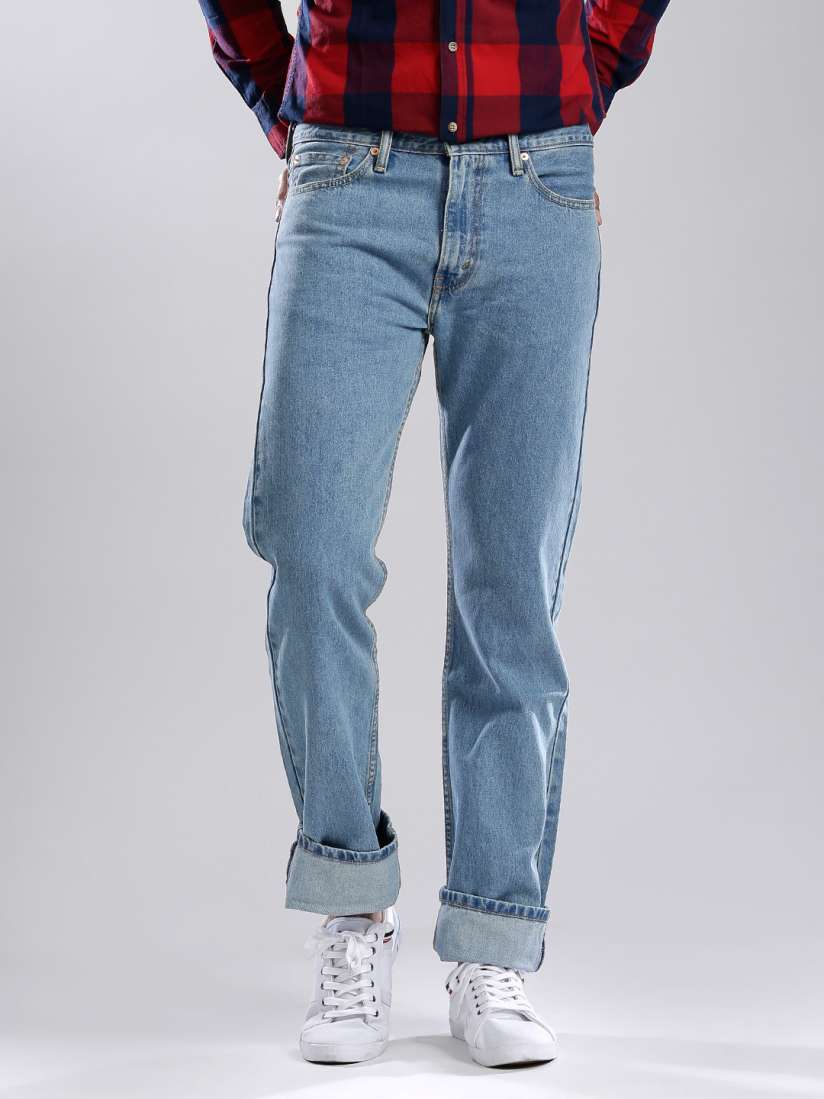 Buy Levis Men Blue 513 Slim Straight Fit Jeans Jeans for Men 900606 Myntra
