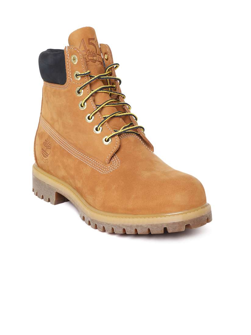 Buy Timberland Men Tan Brown Her 6 Inch Premium Waterproof Flat Boots Boots for Men 9022617 Myntra