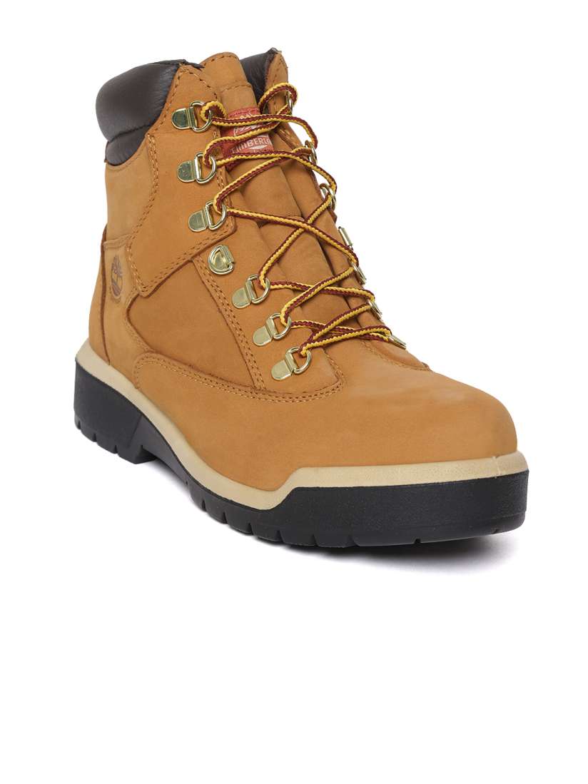 Buy Timberland Men Tan Brown Field BT 6 Inch Leather Waterproof Boots Boots for Men 9022643 Myntra