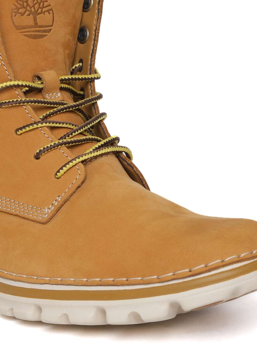 Buy Timberland Women Tan Brown Brookton 6 Inch Mid Top Flat Boots Boots for Women 9022731 Myntra