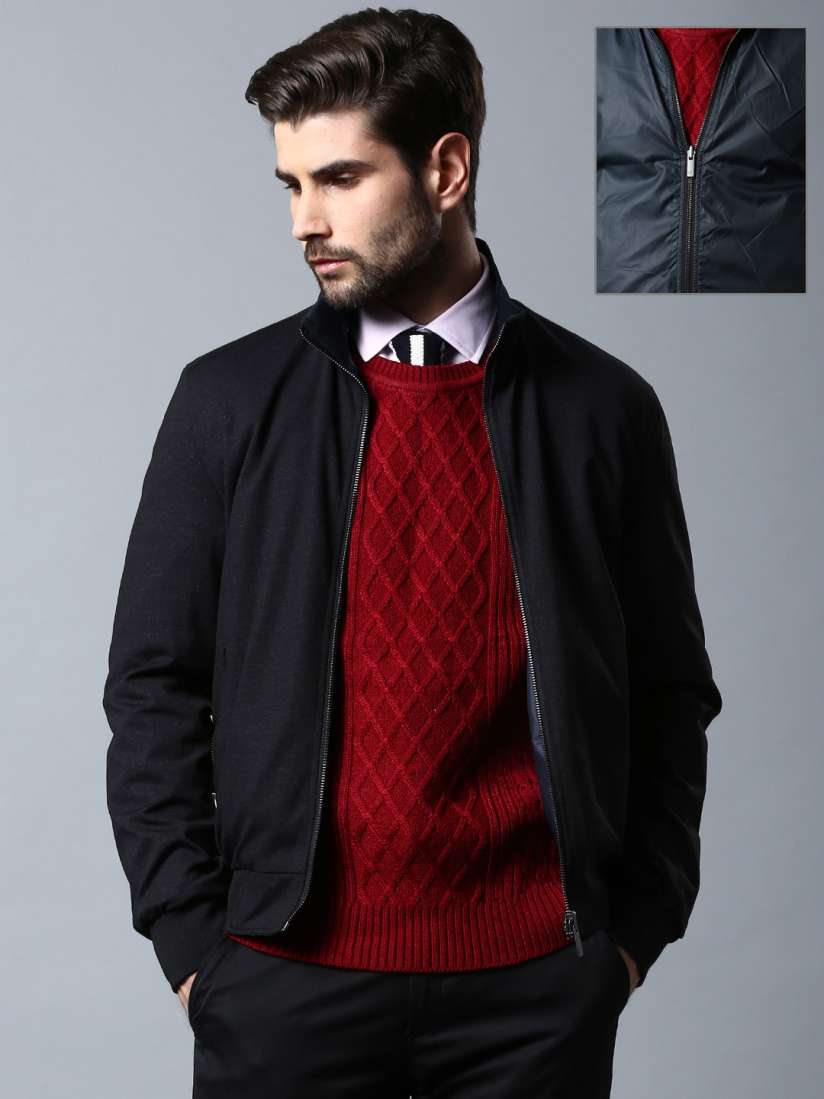 Reversible jacket myntra sale