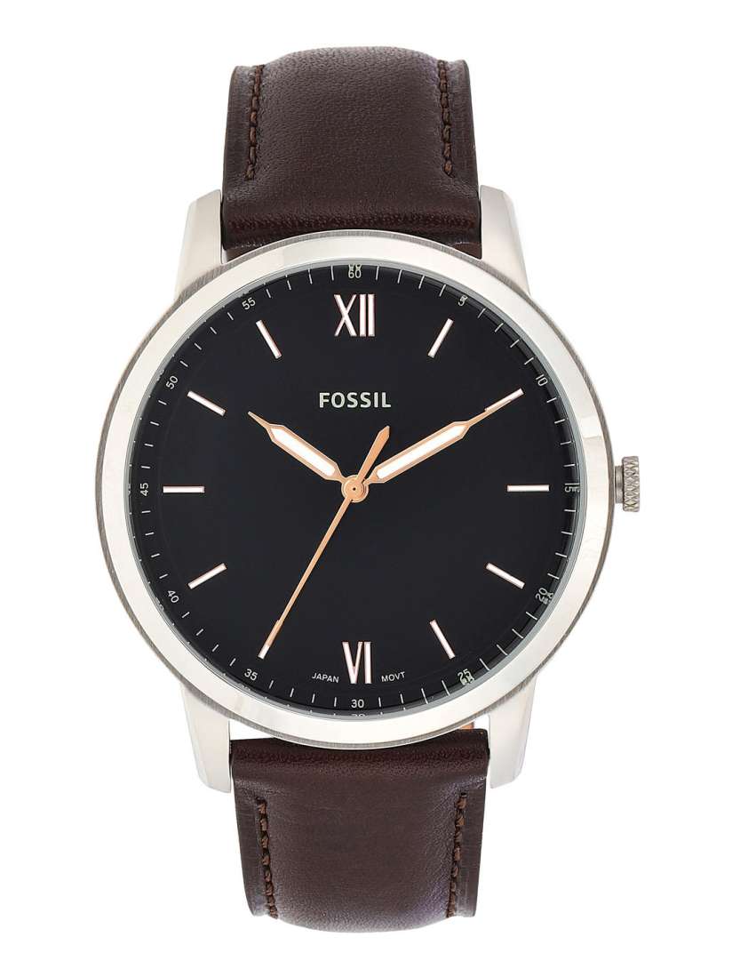 Buy Fossil THE MINIMA Men Black Analogue Watch FS5464 Watches for Men 9036785 Myntra