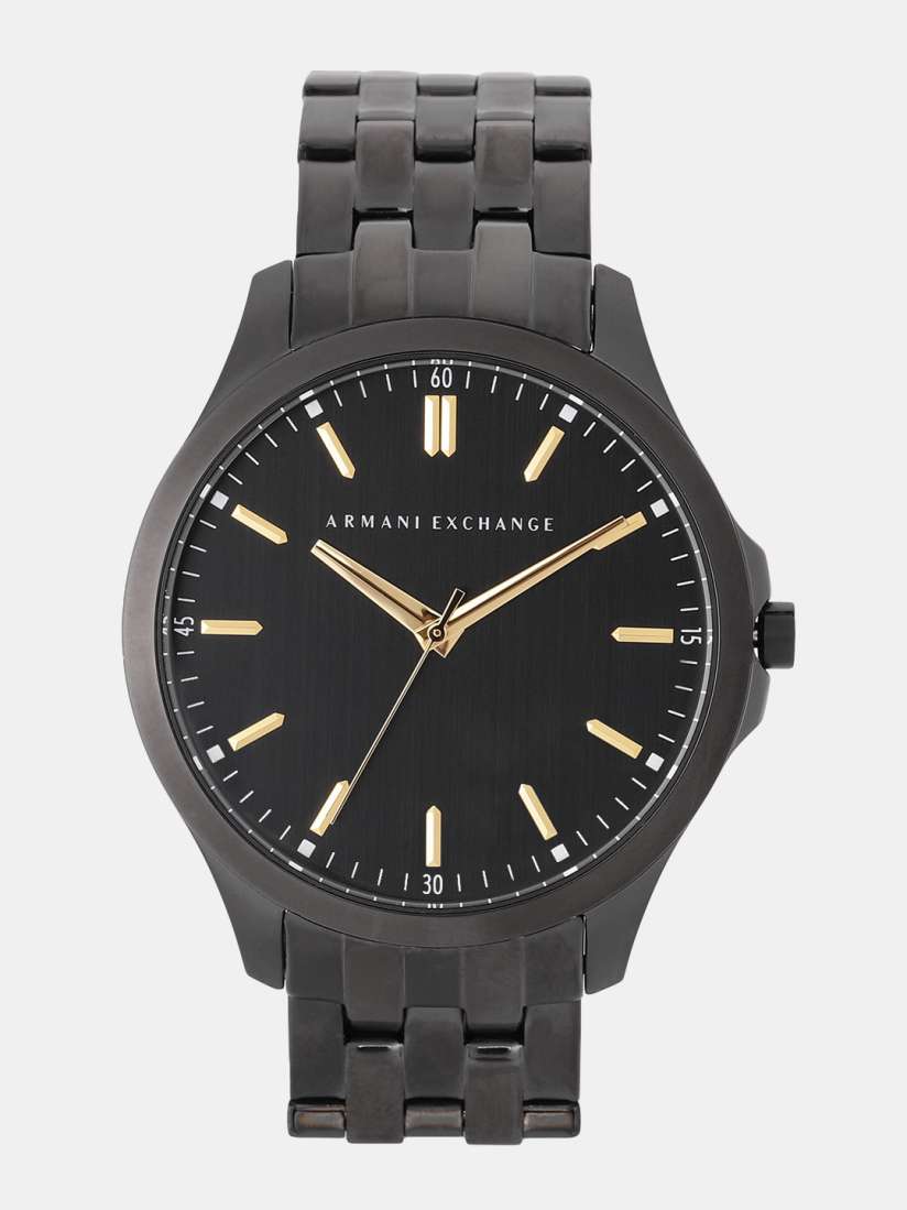 Buy Armani Exchange Men Black Analogue Watch AX2144 SOR Watches for Men 9037193 Myntra