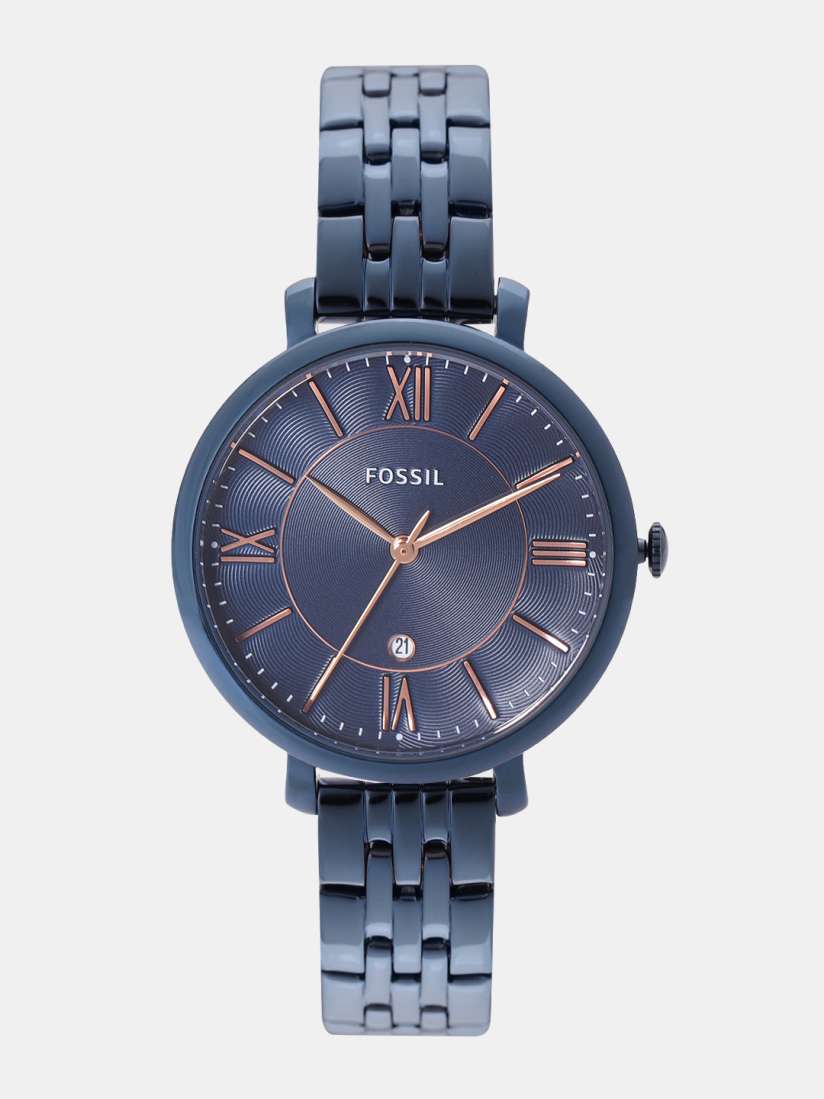 Buy Fossil Women Navy Blue Analogue Watch ES4094 Watches for Women 9037291 Myntra