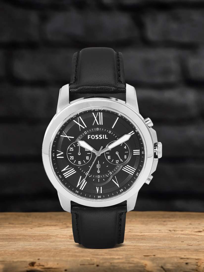 Buy Fossil Men Black Chronograph Watch FS4812 SOR Watches for Men 9037449 Myntra