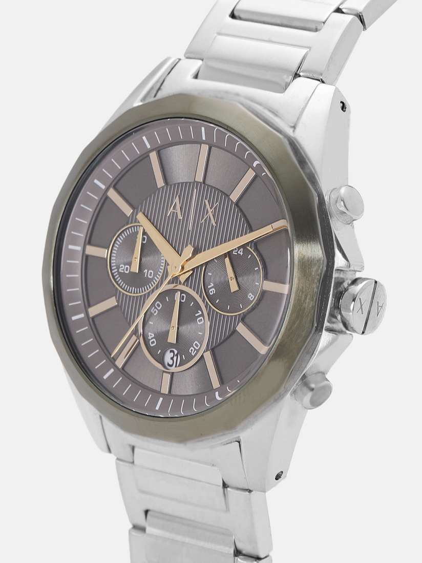 Buy Armani Exchange Men Gunmetal Toned Chronograph Watch AX2616I SOR Watches for Men 9038051 Myntra
