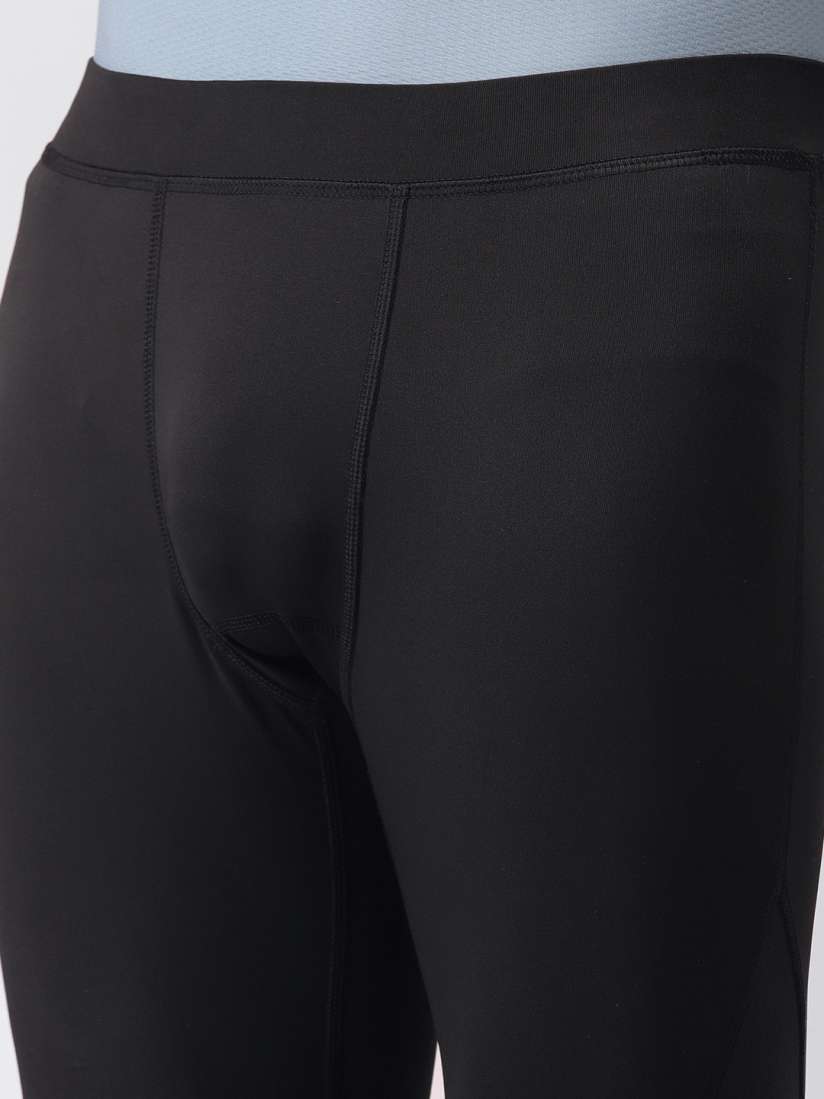 Buy 2GO Men Black GO DRY Training Tights Tights for Men 9041365 Myntra