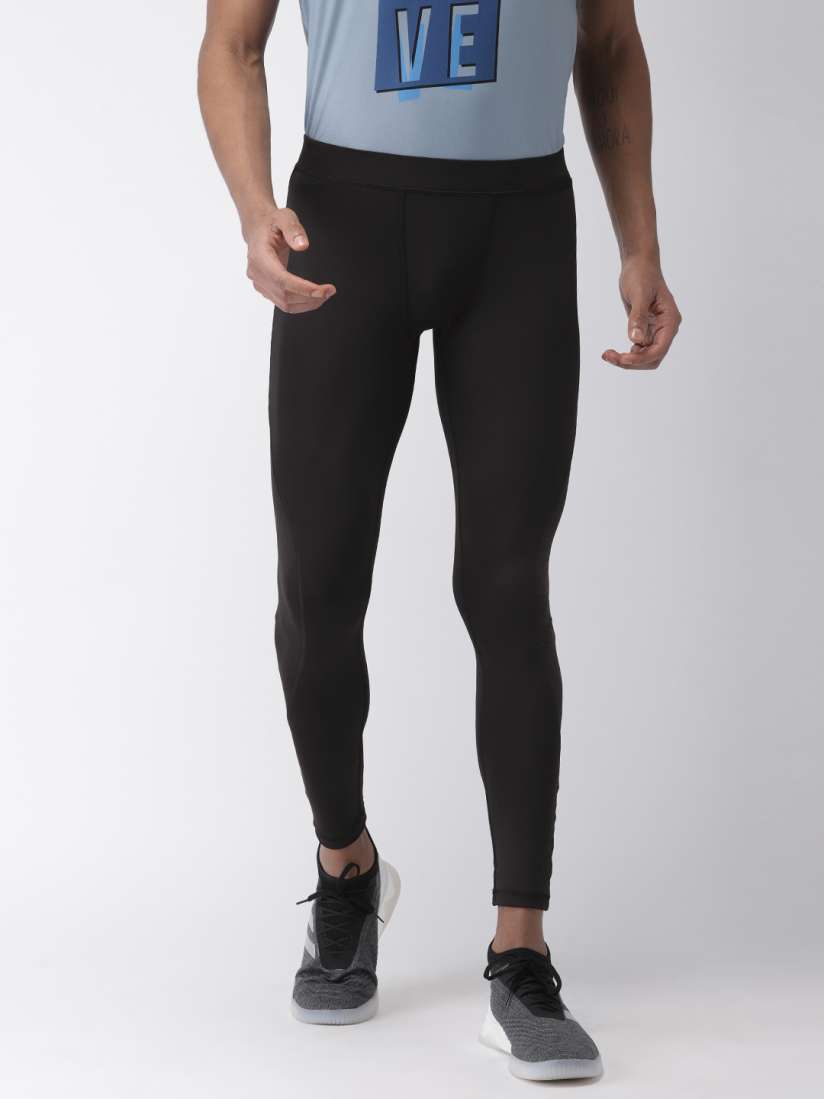 Buy 2GO Men Black GO DRY Training Tights Tights for Men 9041365 Myntra