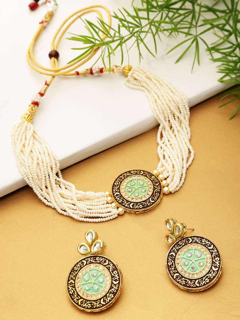 Youbella alloy jewel set cheap