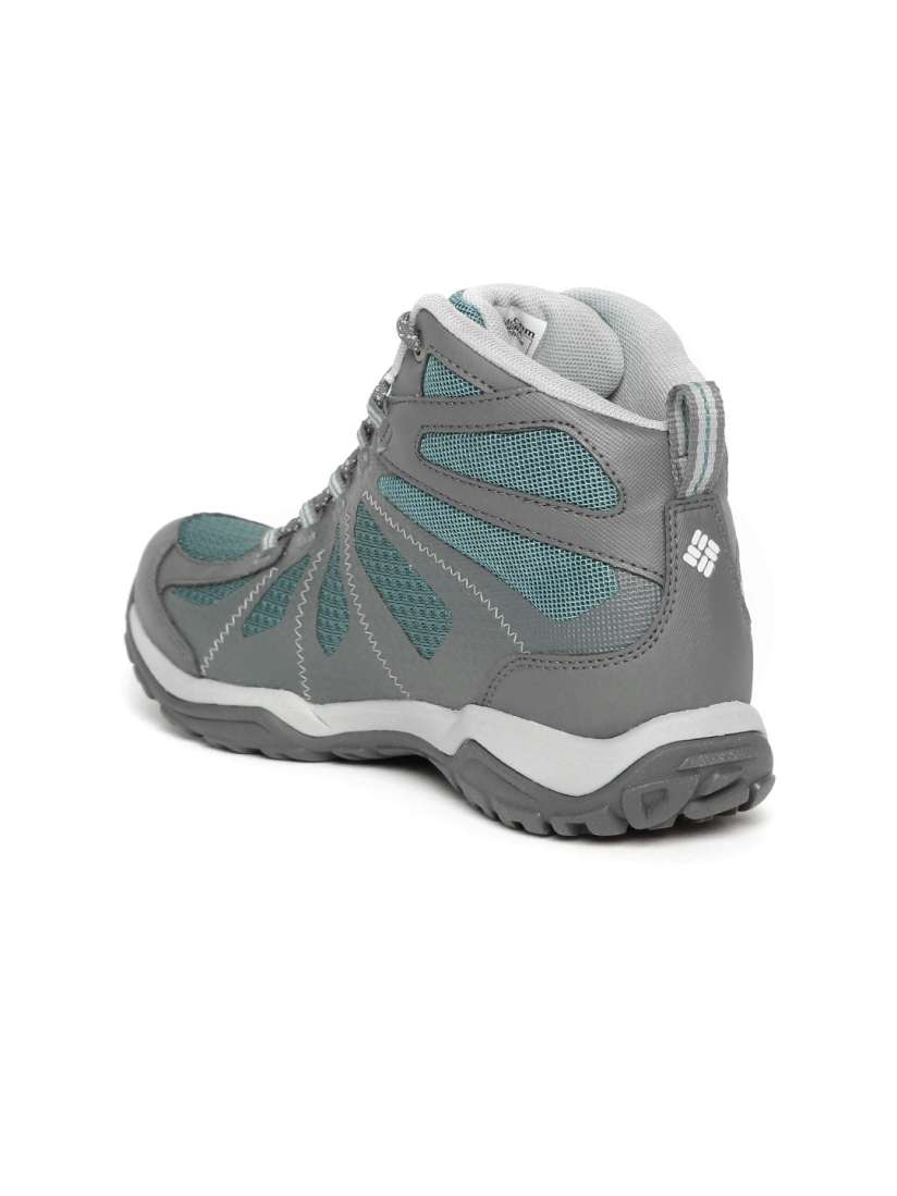 Buy Columbia Women Grey Green Peakfreak XCRSN II XCEL Mid Outdry Hiking Boots Boots for Women 9065937 Myntra