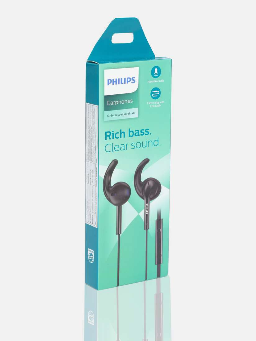Philips She1505bk 94 Philips She1505 Wired Headset With Mic