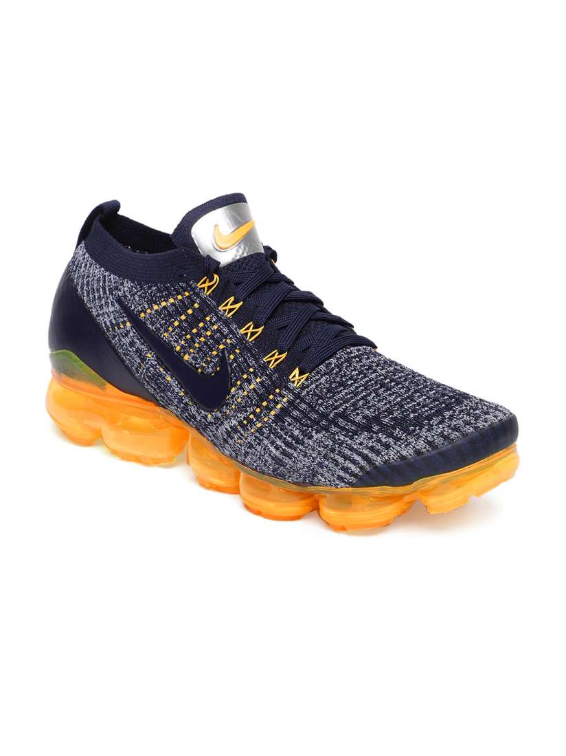 Buy Nike Men Blue AIR VAPORMAX FLYKNIT 3 Sneakers Casual Shoes for Men 9082519 Myntra