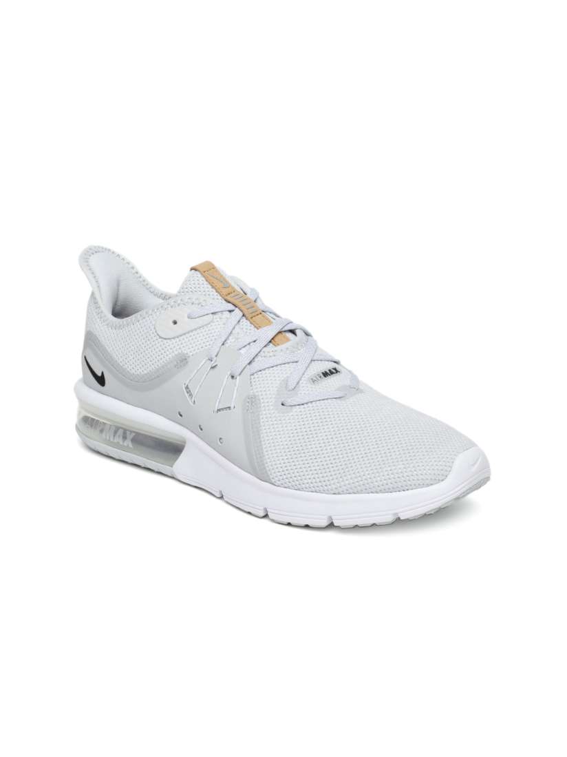 Buy Nike Women Off White Grey AIR MAX SEQUENT 3 Sneakers Casual Shoes for Women 9082571 Myntra
