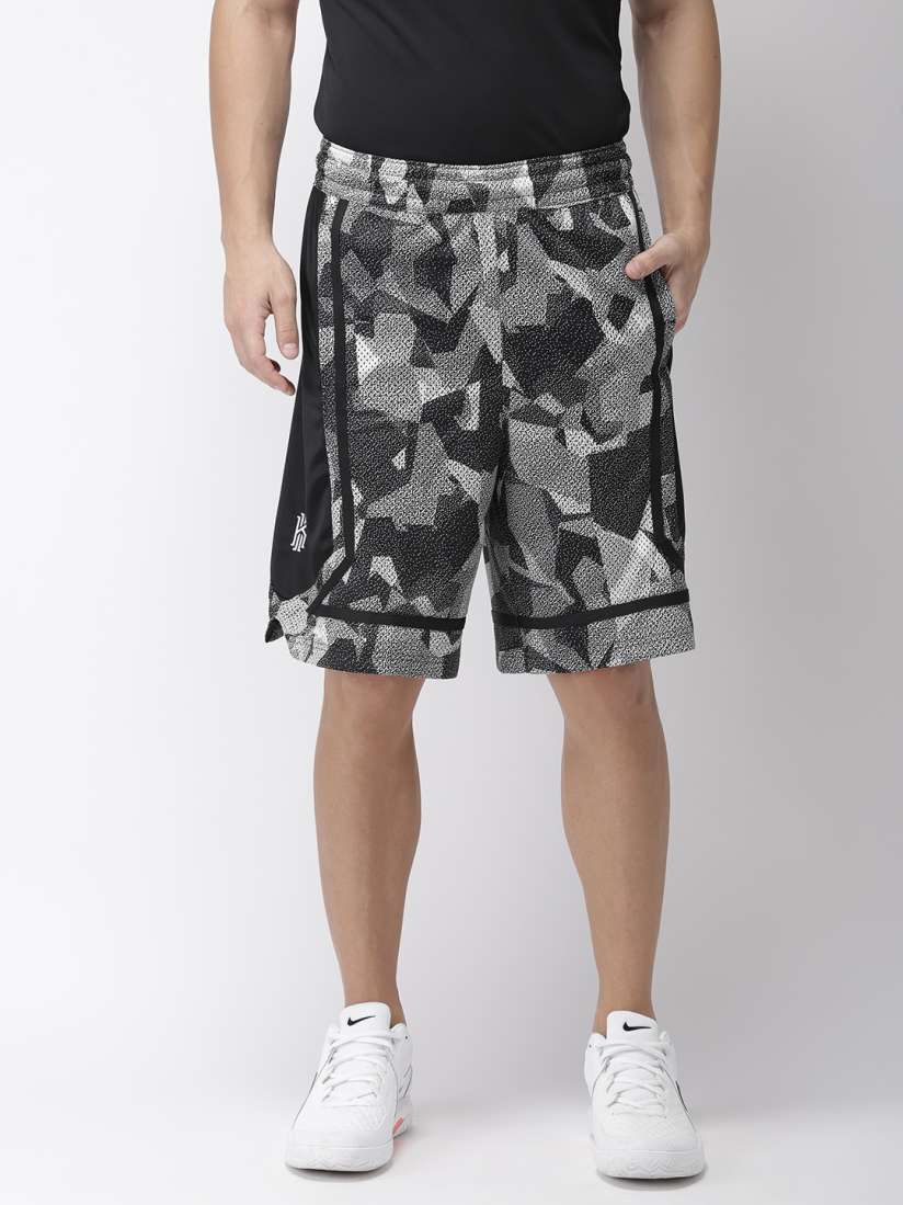 Buy Nike Men Black White Loose Fit KYRIE ELITE SHORT DRI FIT Solid Basketball Shorts Shorts for Men 9084187 Myntra