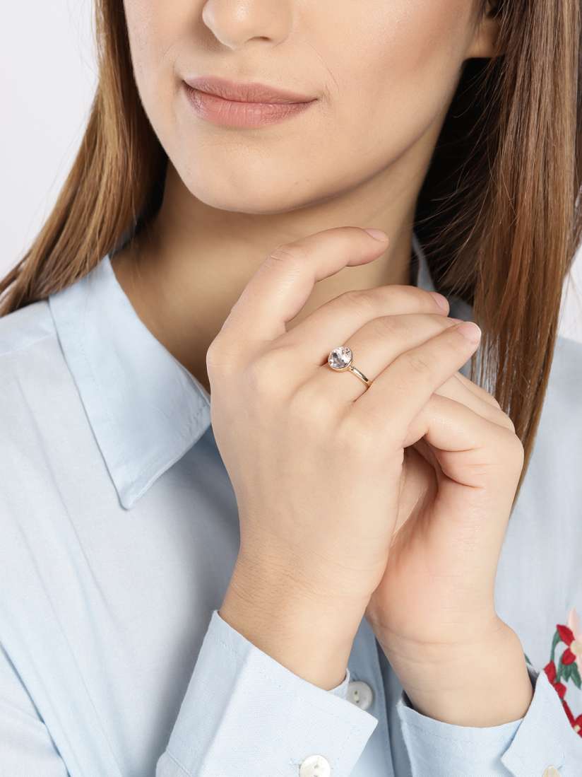 Accessorize swarovski ring discount