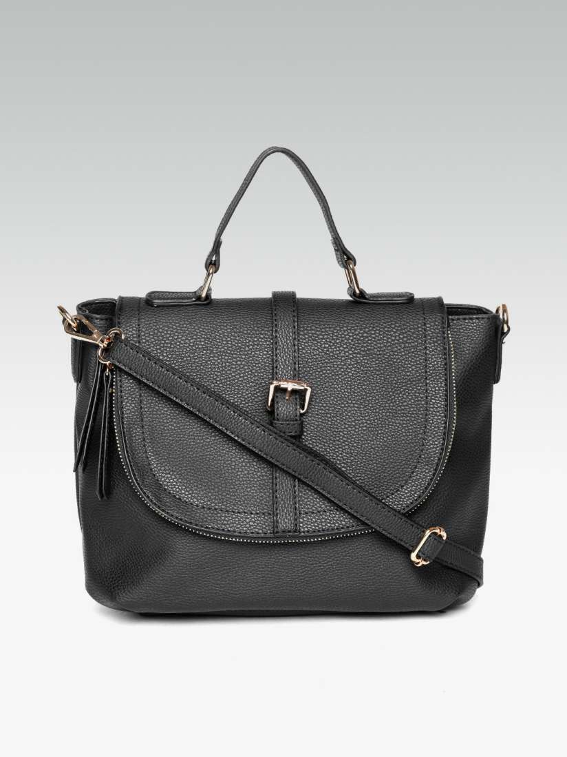 Buy DOROTHY PERKINS Black Solid Satchel Bag Handbags for Women 9100143 Myntra