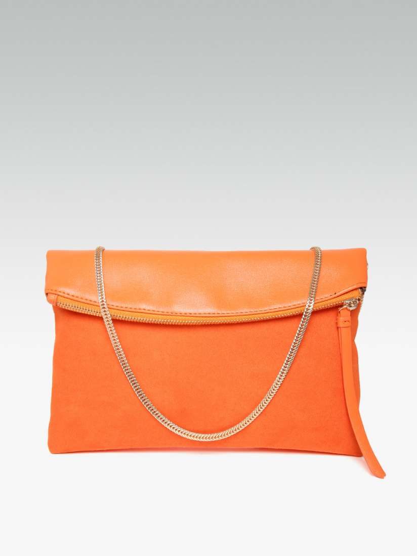 Orange clutch bag dorothy perkins deals
