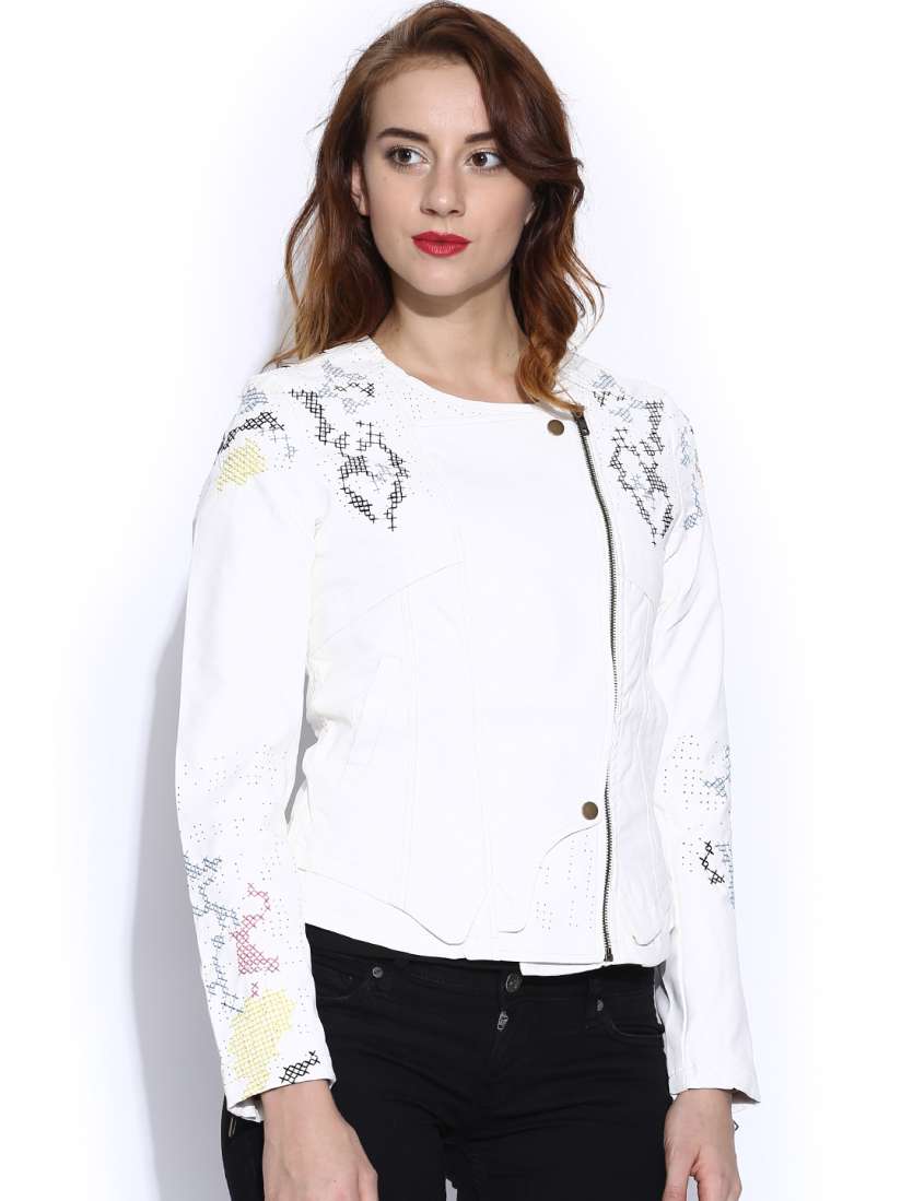 Desigual white jacket outlet
