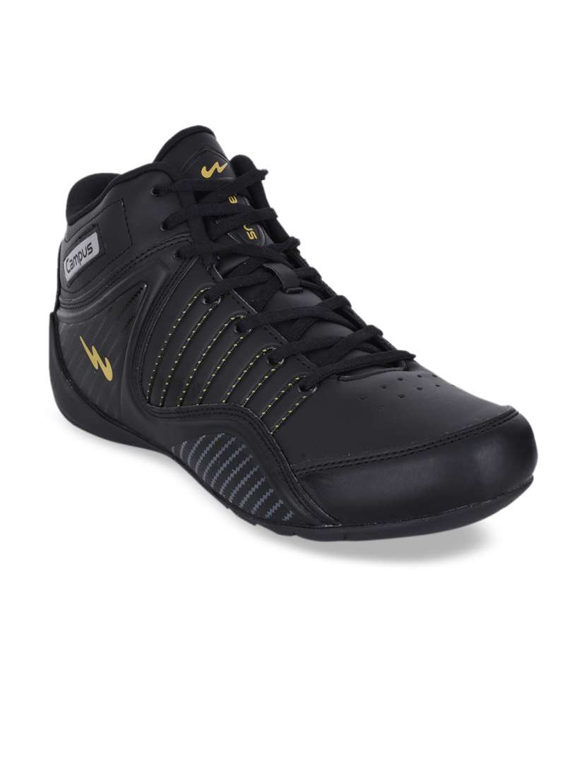 Buy Campus Men Black Running Shoes Sports Shoes for Men 9125547 Myntra