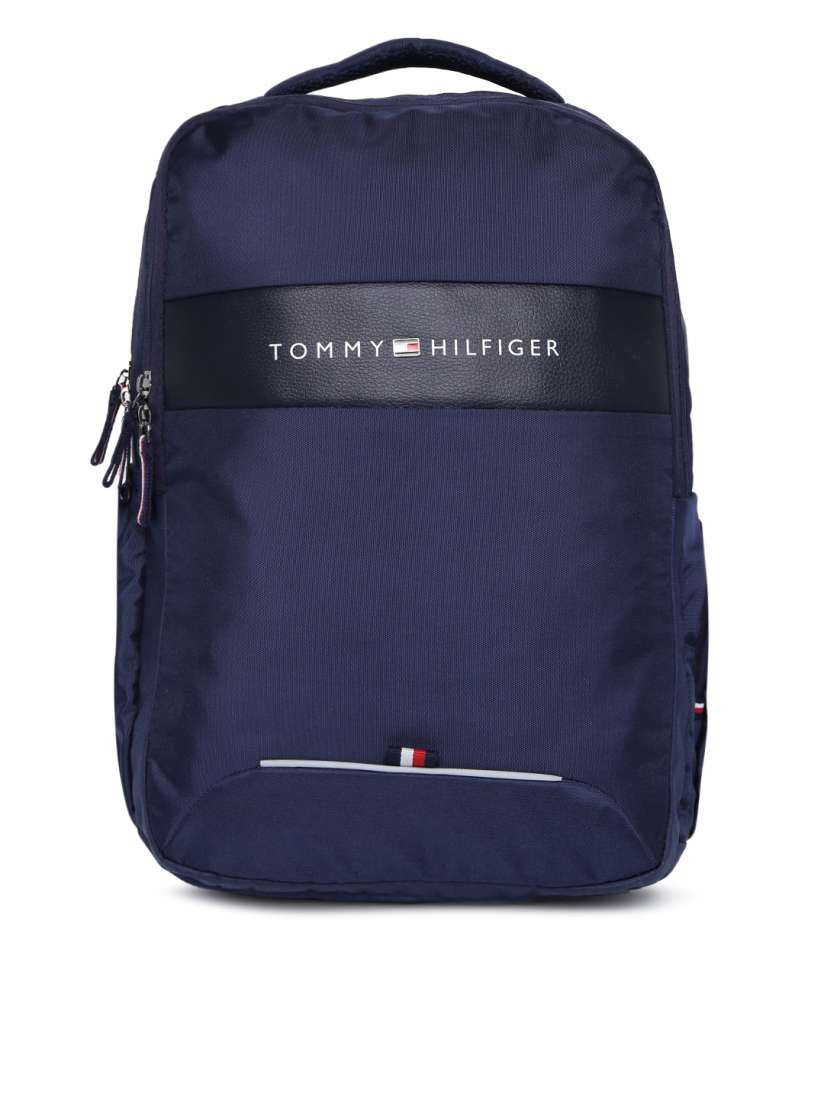 Buy Tommy Hilfiger Unisex Navy Blue Brand Logo Backpack Backpacks for Unisex 9137493 Myntra