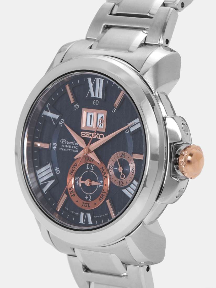 Buy SEIKO Premier Men Blue Analogue watch SNP153P1 Watches for Men 9151867 Myntra