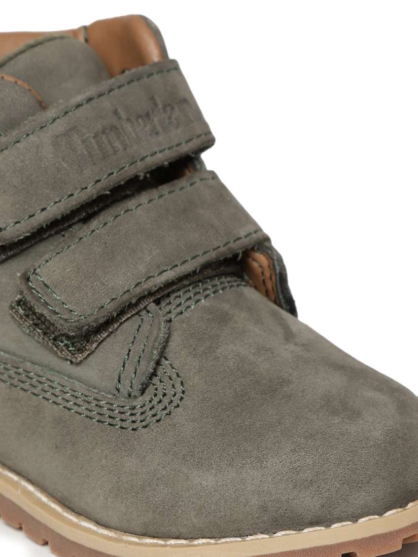 Olive green timberlands kids on sale