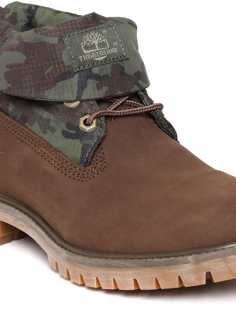 Timberland camo roll top boots outlet