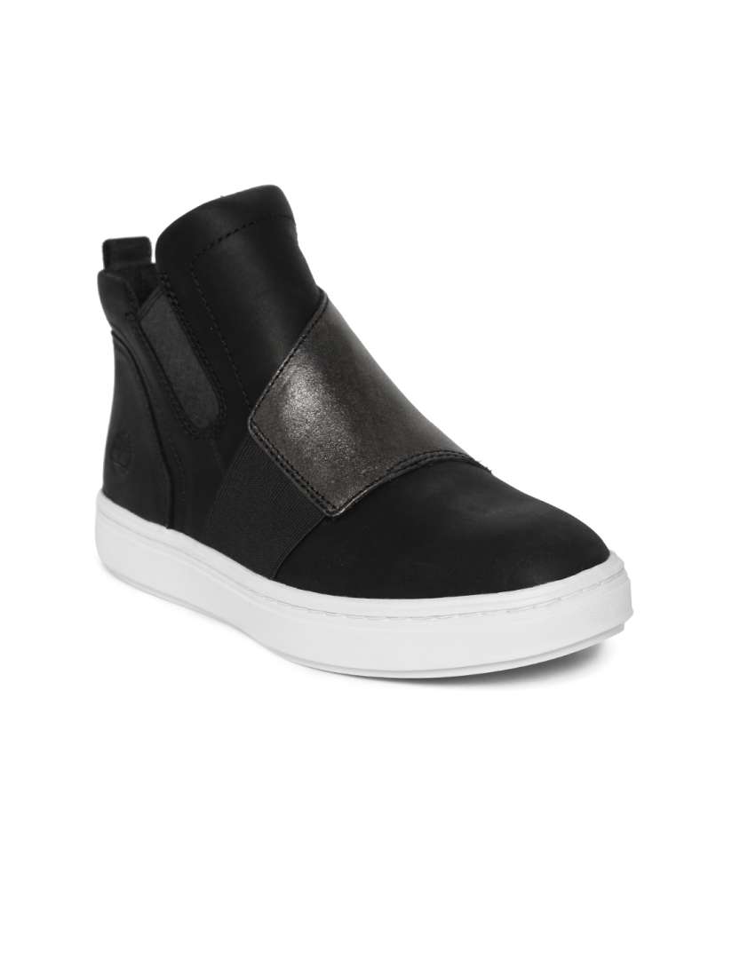 Buy Timberland Women Black Londyn Chelsea Mid Top Slip on Sneakers Casual Shoes for Women 9161665 Myntra