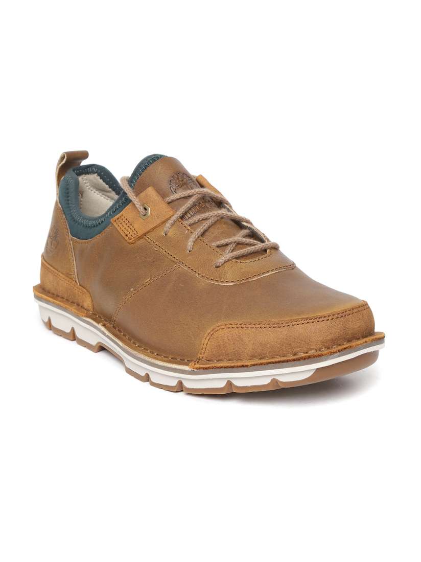 Buy Timberland Men Tan Brown COLTIN Low Leather Sneakers Casual Shoes for Men 9161777 Myntra