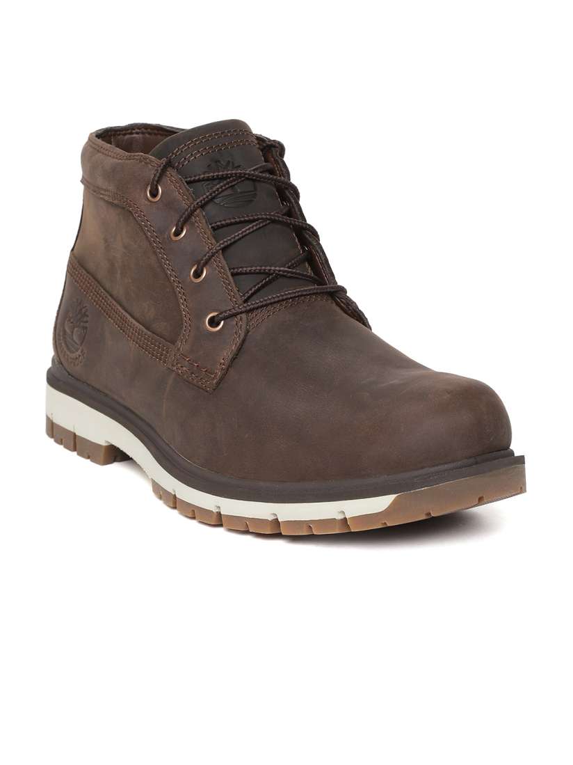 Buy Timberland Men Coffee Brown Solid Radford Waterproof Casual Leather Chukka Boots Boots for Men 9161789 Myntra