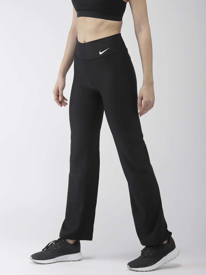 Buy Nike Women Black Solid GYM NFS Track Pants Track Pants for Women 9164385 Myntra