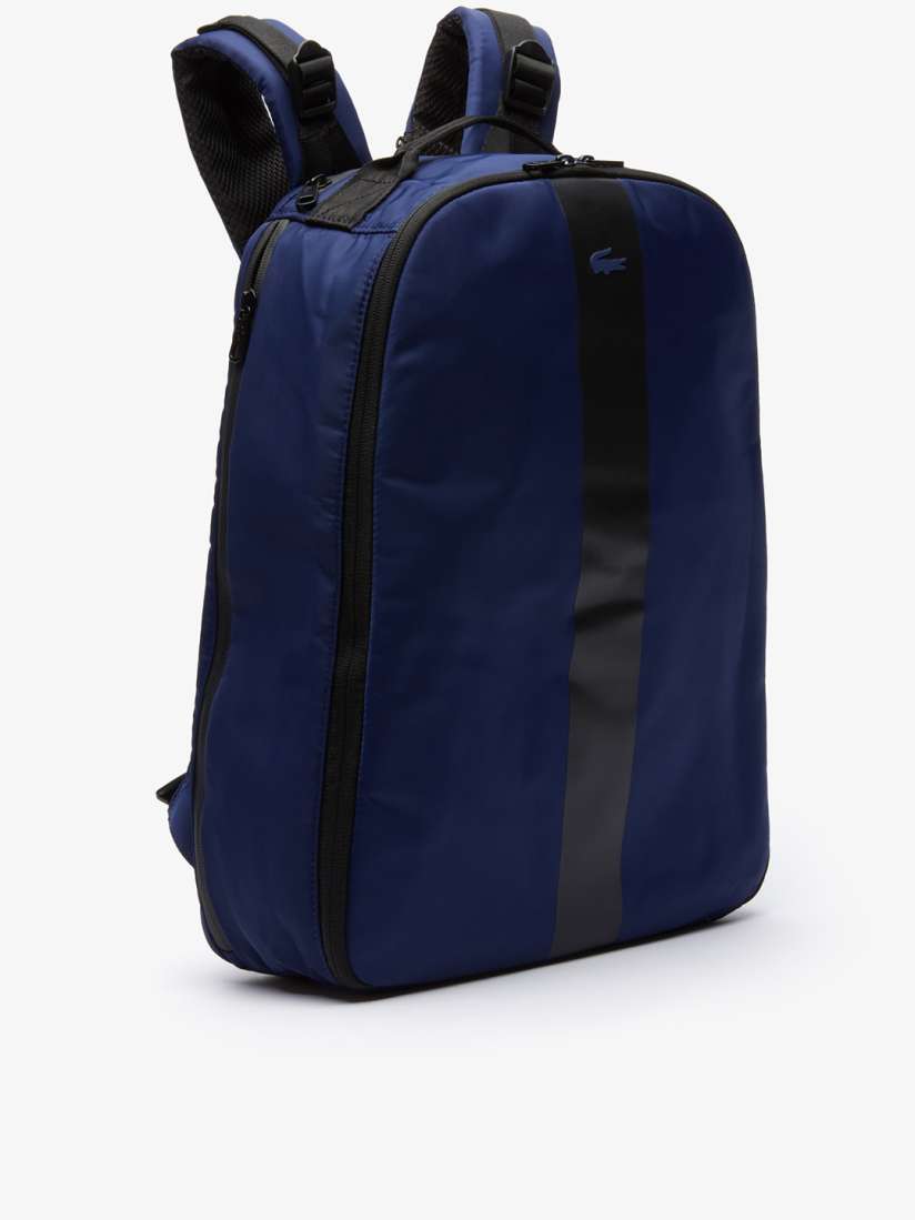 Buy Lacoste Men Navy Blue Solid Backpack Backpacks for Men 9173881 Myntra