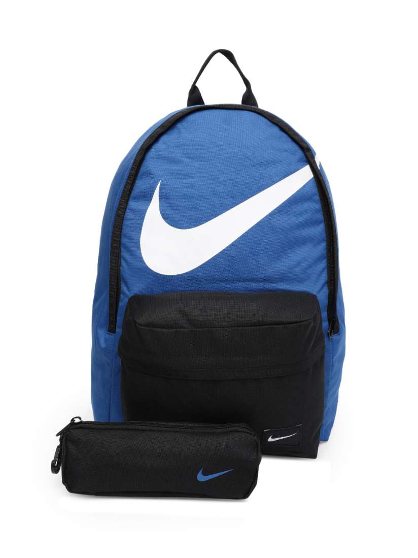 Buy Nike Kids Blue Black Brand Logo Athletes Halfday Bts Backpack Backpacks for Unisex Kids 9178957 Myntra