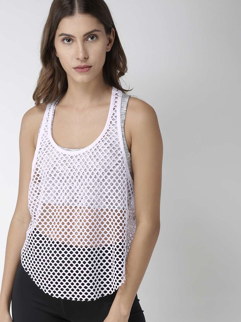 sheer white tank top womens