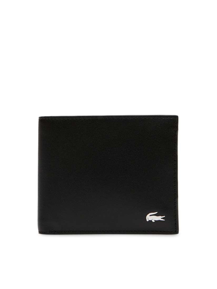 Buy Lacoste Men Black Solid Two Fold Leather Wallet Wallets for Men 9183721 Myntra