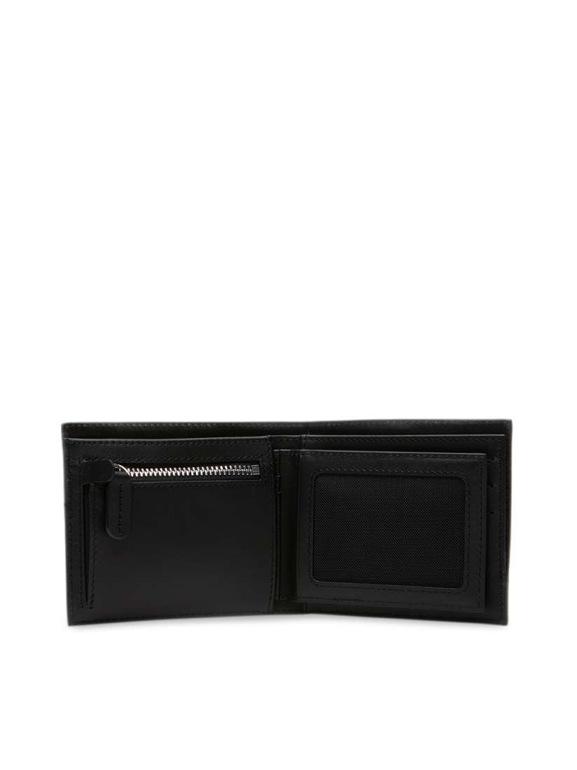 Buy Lacoste Men Black Solid Two Fold Leather Wallet Wallets for Men 9183721 Myntra