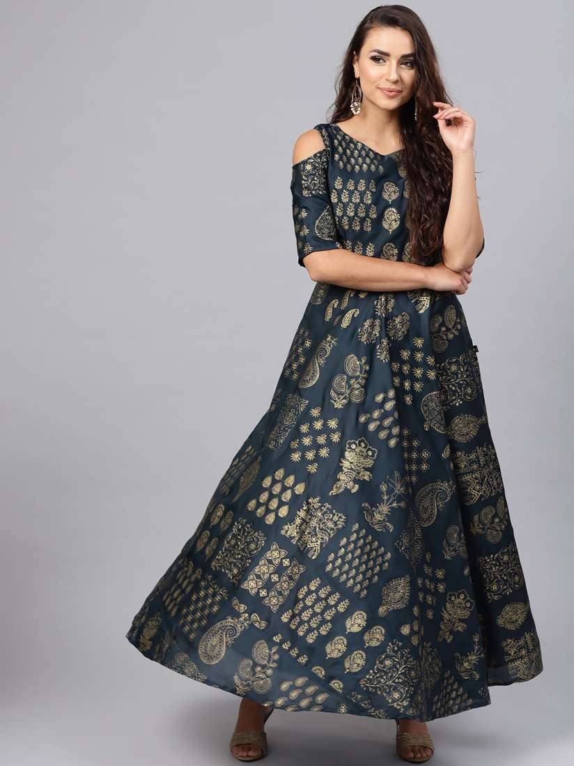 Cold shoulder ethnic wear new arrivals