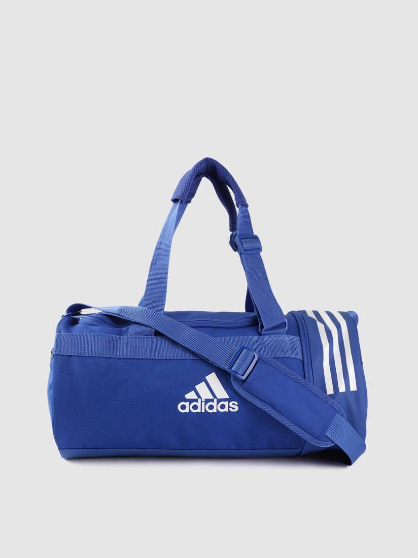 Buy ADIDAS Unisex Blue Convertible 3 Stripes S Training Duffel Bag cum Backpack Duffel Bag for Unisex 9203111 Myntra