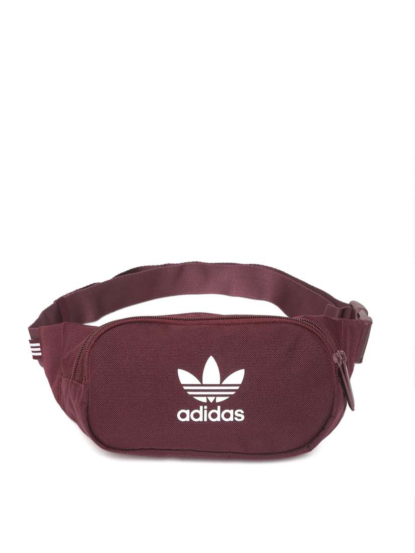Buy ADIDAS Originals Unisex Burgundy Essential Crossbody Sustainable Waist Pouch Waist Pouch for Unisex 9203133 Myntra