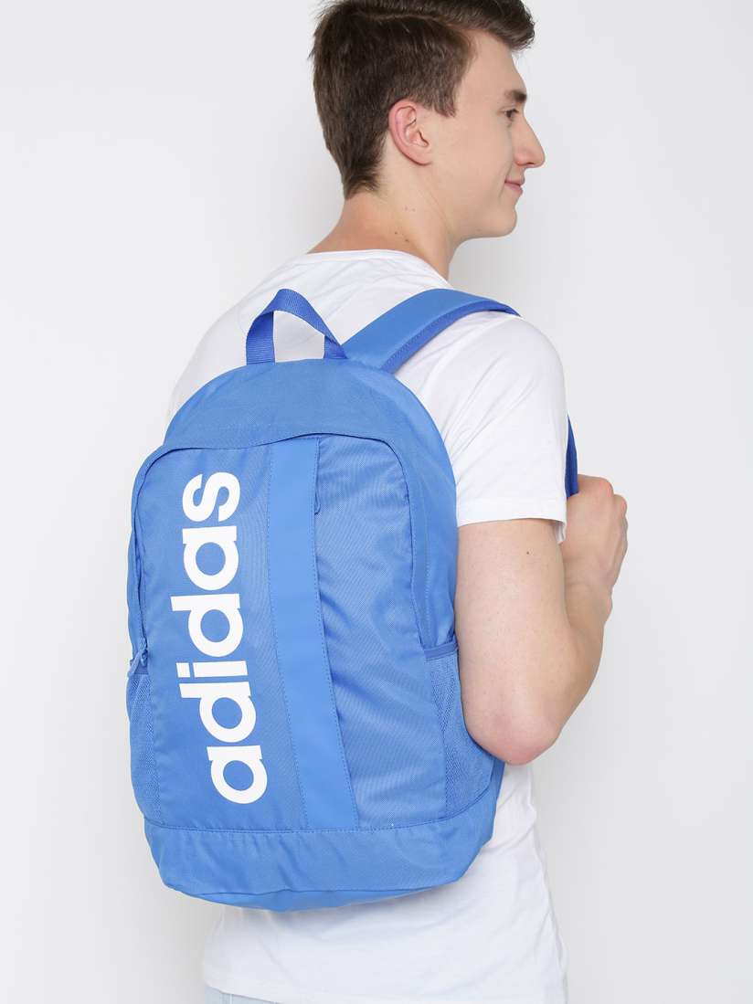 Buy ADIDAS Unisex Blue Training Classic Linear Core Printed Backpack Backpacks for Unisex 9203421 Myntra