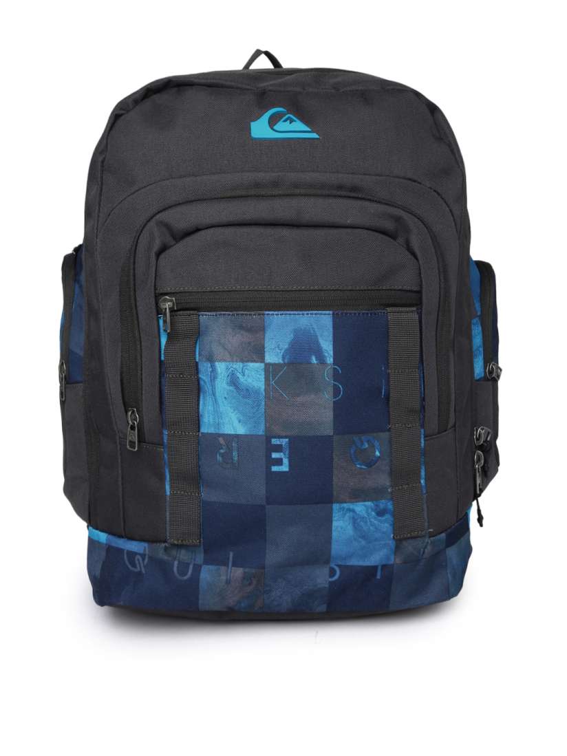 Buy Quiksilver Men Grey Blue Printed Backpack Backpacks for Men 920396 Myntra